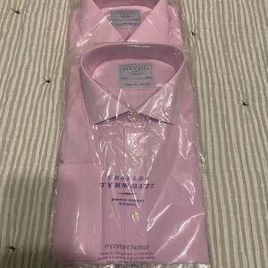 Charles Tyrwhitt Light Pink Formal Shirt